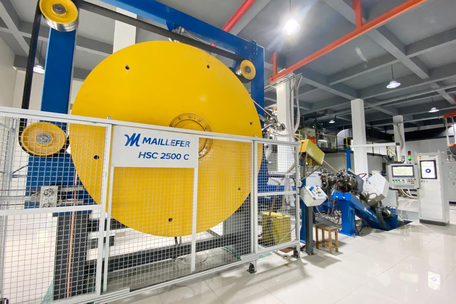 国际先进的超高速智能化中压电缆生产线